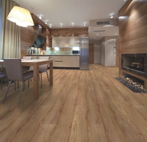 Classen wyłożył panelami podłogowymi Zieloną Górę